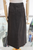 Falda denim negro