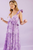 Vestido flores lila