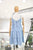 Vestido denim claro