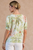 Blusa verde palmeras