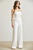 Conjunto blanco corset y pantalón