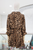 Vestido camisero animal print