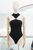 Body halter negro