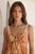Conjunto terracota floral