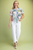 Blusa floral multi