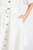 Vestido corto blanco