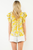 Blusa algodón amarilla