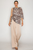 Blusa print café