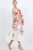 Vestido organza floral