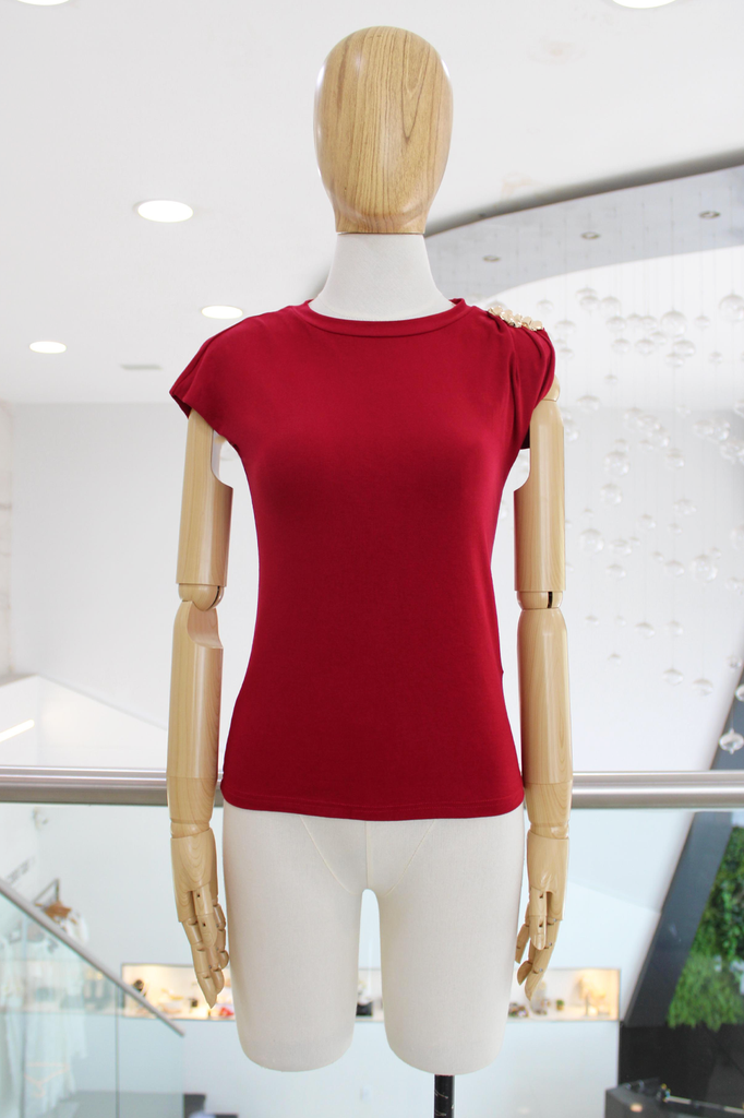 T-shirt sisada roja