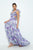 Vestido floral lila