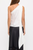 Blusa satín blanco