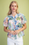 Blusa floral multi