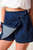 Falda short denim
