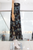 Falda café print floral
