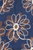 Blusa azul flores