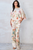 Conjunto satín floral