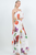 Conjunto gasa floral