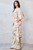 Conjunto satín floral