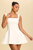 Vestido corto blanco