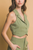 Conjunto verde manzana