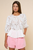 Blusa peplum blanca