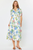 Vestido midi floral