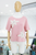 T-shirt rosa flores