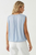 Blusa globo baby blue