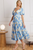 Vestido midi floral