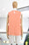 Blusa melón drapeado