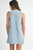 Vestido lino azul