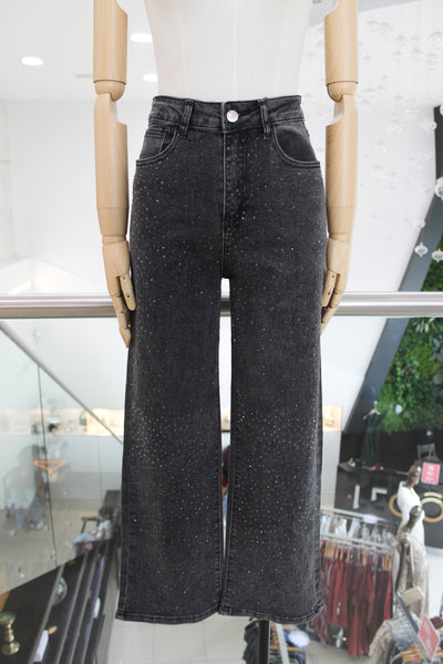 Jeans negros shinny
