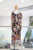 Vestido seda print floral
