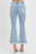 Jeans flare denim claro