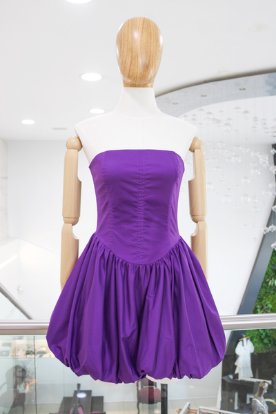 Vestido morado 60/40%