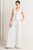 Conjunto blanco chaleco y pantalón