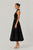 Vestido halter negro