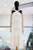 Vestido volantes crudo
