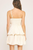 Vestido beige flor maxi