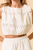 Conjunto blanco bordado