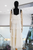 Vestido volantes crudo