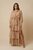 Falda lino camel
