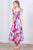 Vestido flores rosas