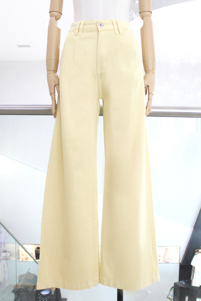 Pantalón amarillo claro