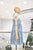 Vestido denim claro