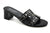 Tacón bajo negro studs 30/15%