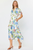 Vestido midi floral