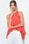 Blusa capas naranja