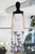 Vestido midi palmeras